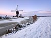 Spengense Molen in de late winter middag